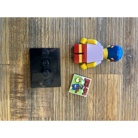 Lego Simpsons Series 1 Minifigure Milhouse With Comic Retired - Picture 4 of 4